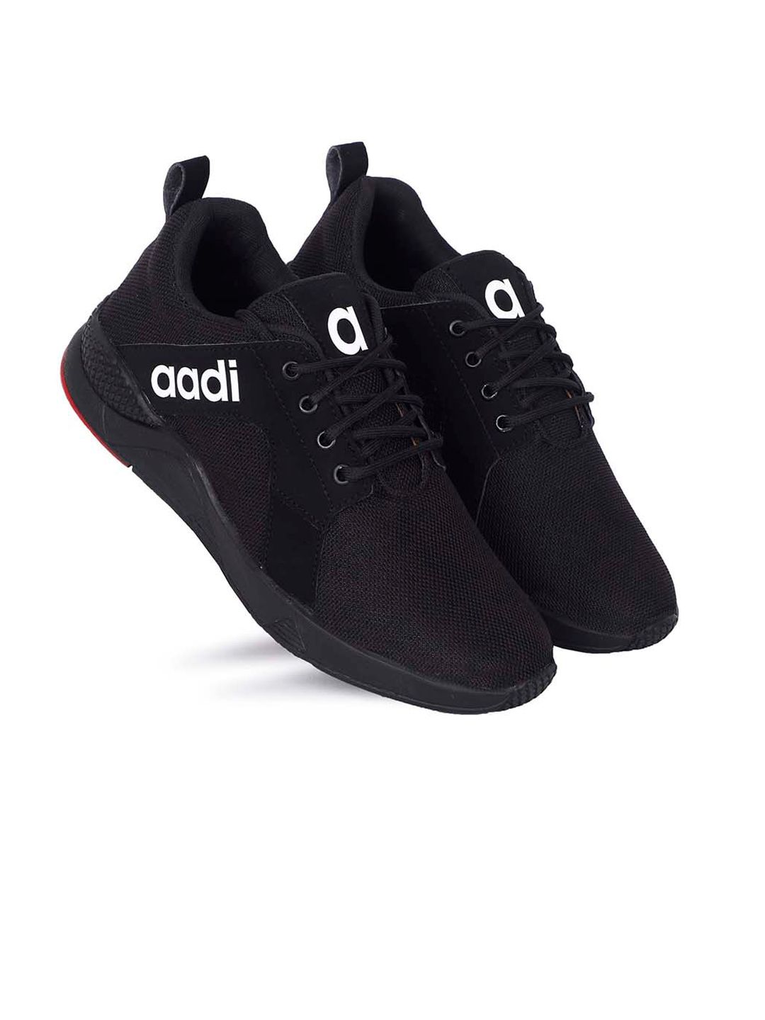 aadi Men Black Sneakers-image-3