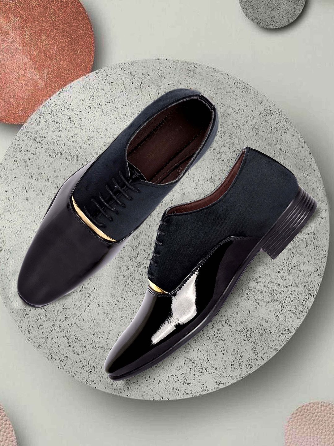 aadi Men Black Solid  Formal Derbys-picture-42