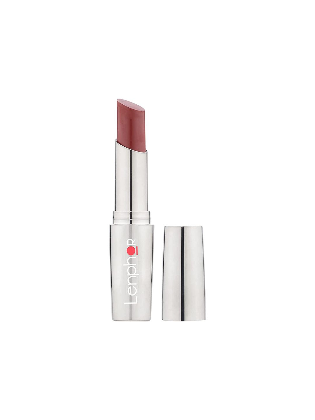 Lenphor Matte Finish Cruelty-Free Treasure Matte Lipstick with Vitamin E - Pale Brown 09-picture-31