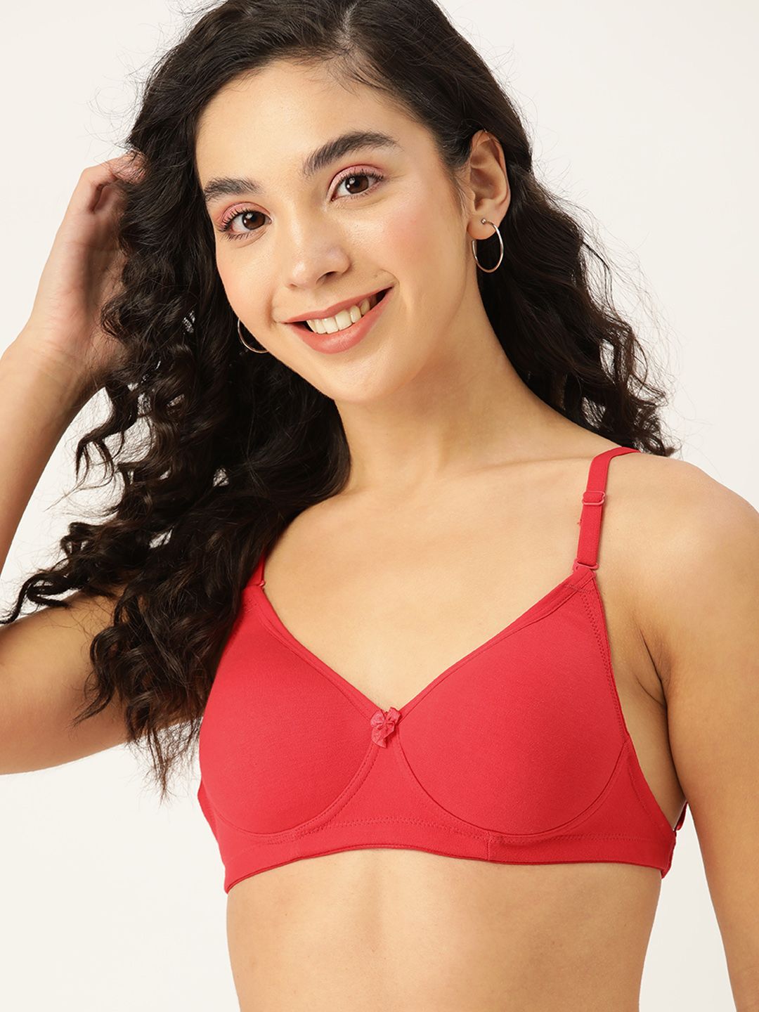 DressBerry Red Bra Lightly Padded