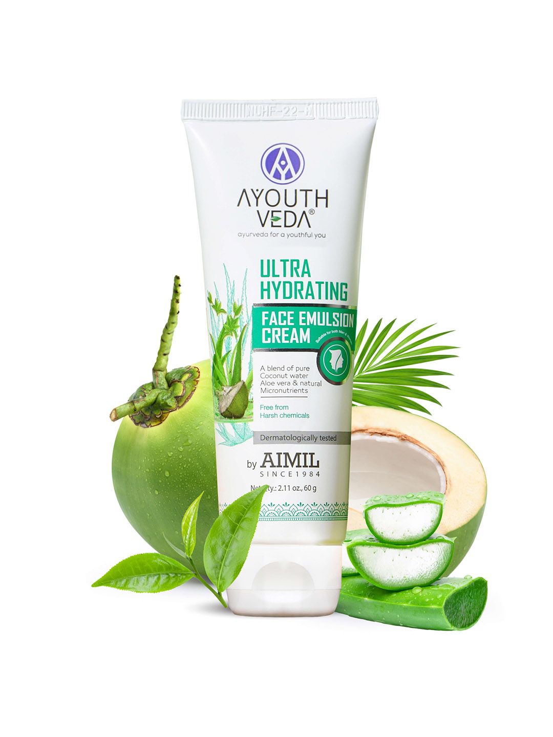 AYOUTHVEDA Ultra Hydrating Face Emulsion Cream 60g-image-19