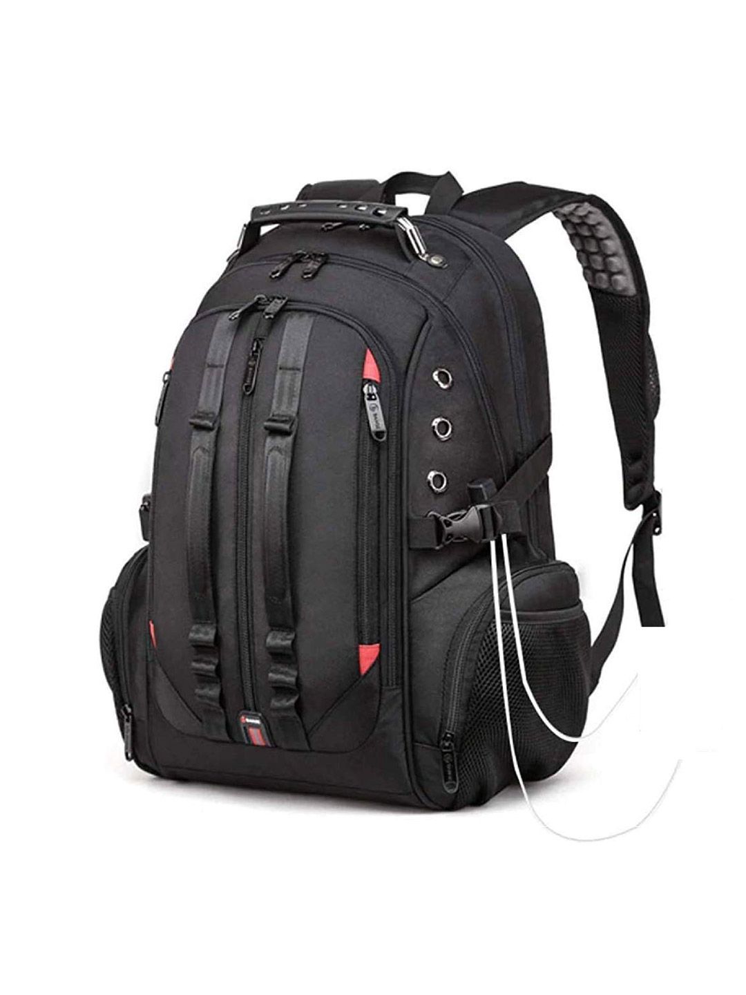 Red Lemon Unisex Black Laptop Bag-picture-18
