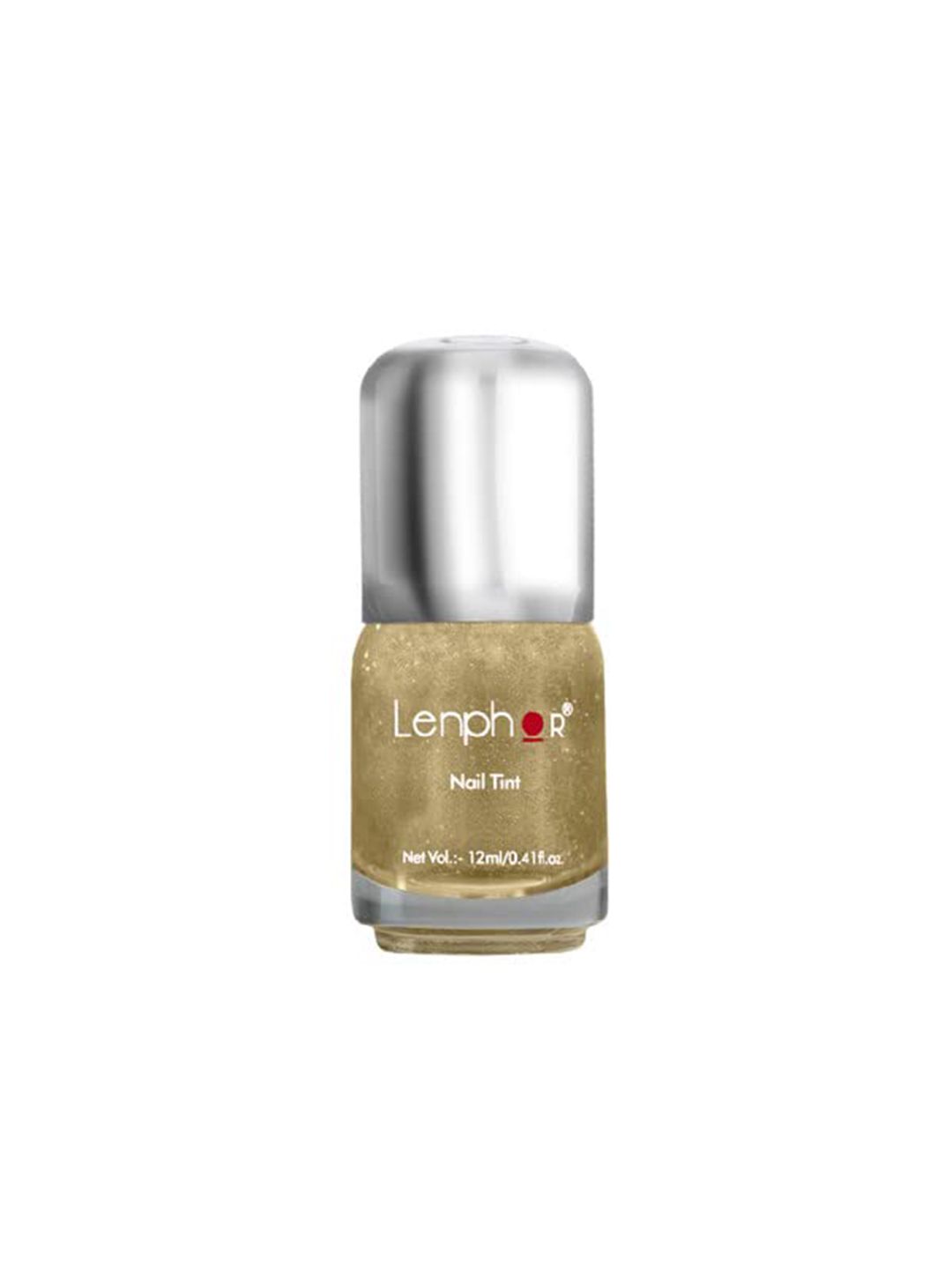 Lenphor Glitter Long-Lasting Nail Tint 12ml - Gold Dust 014-picture-23