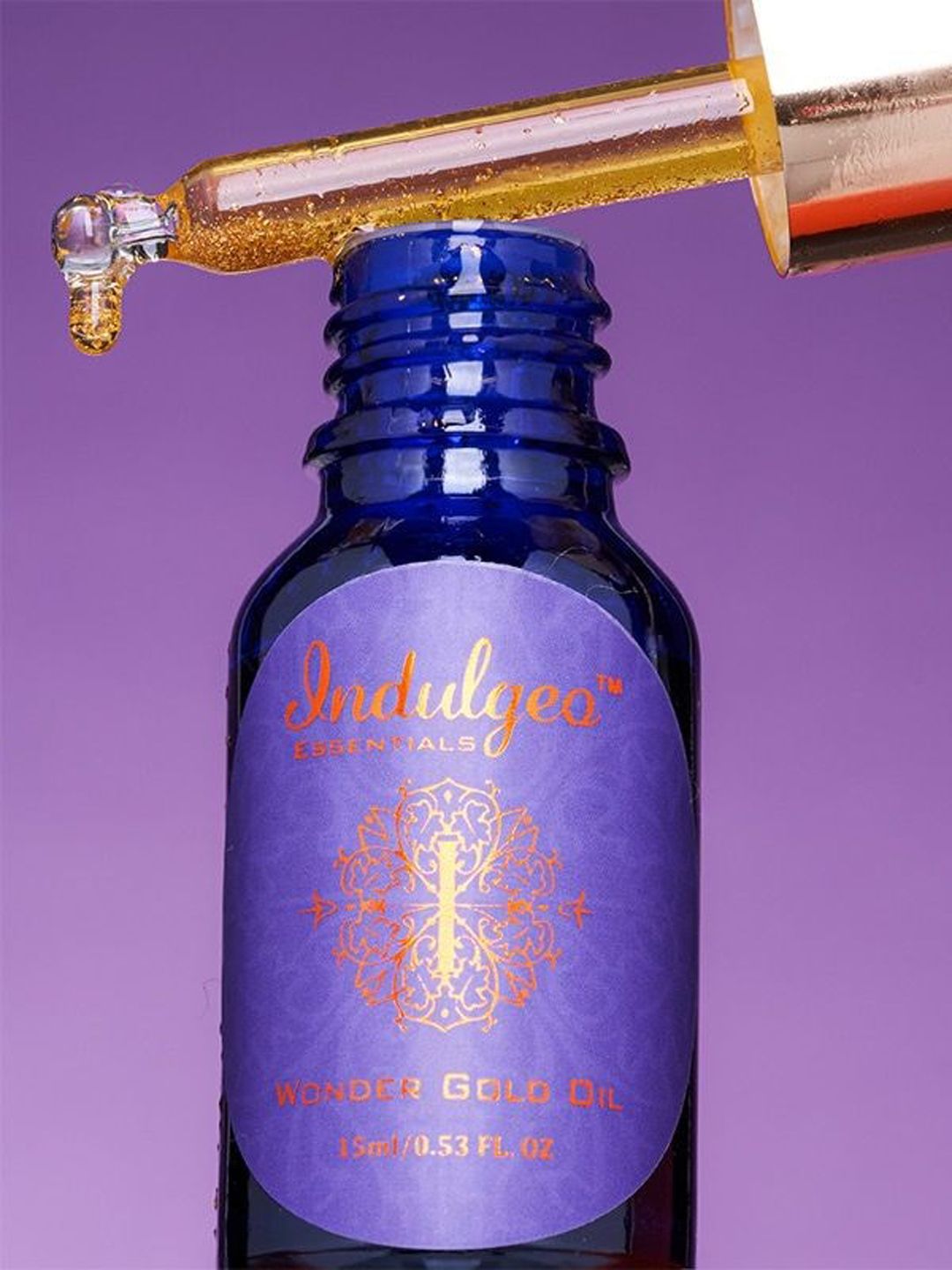 Indulgeo Essentials Wonder Gold Oil with Grapeseed Oil for Sensitive Skin - 15ml-image-6