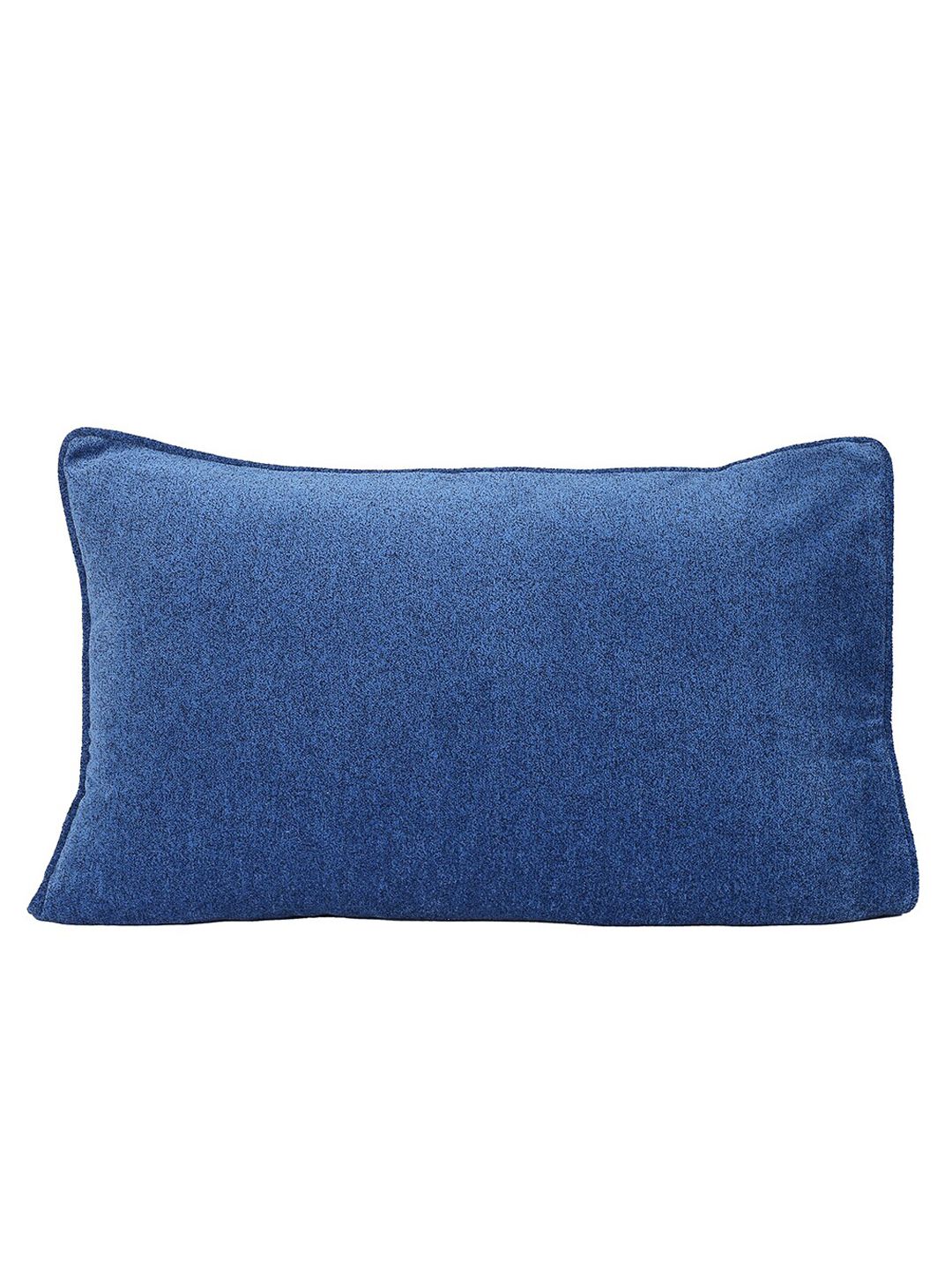 MASPAR Set Of 2 Blue Solid Pillows-picture-31
