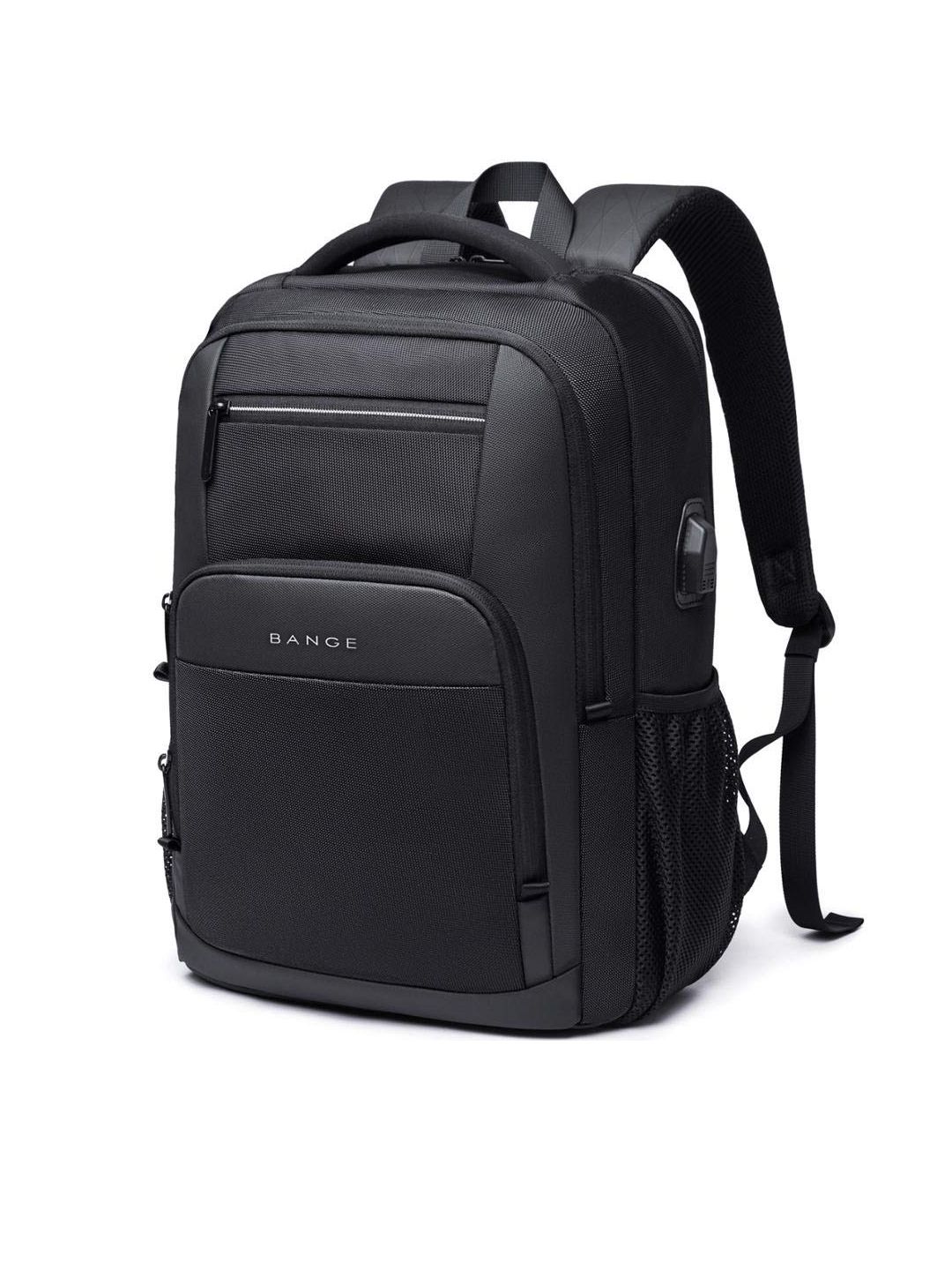 Red Lemon Unisex Solid Black Laptop Bag-15.6 inch-picture-31