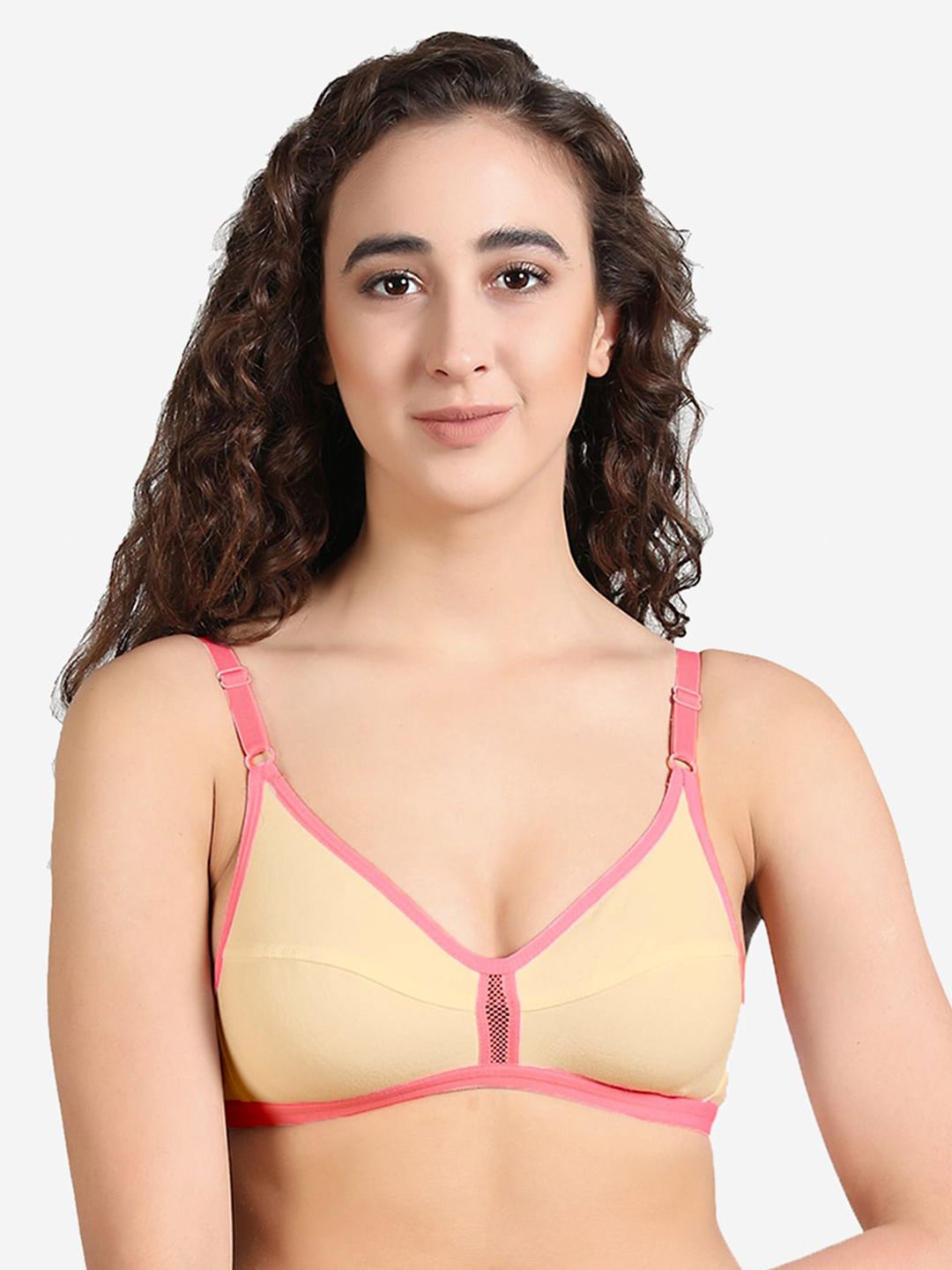 groversons paris beauty GROVERSONS Woman Paris Beauty Non Padded Non Wired Medium Coverage Bra-picture-23