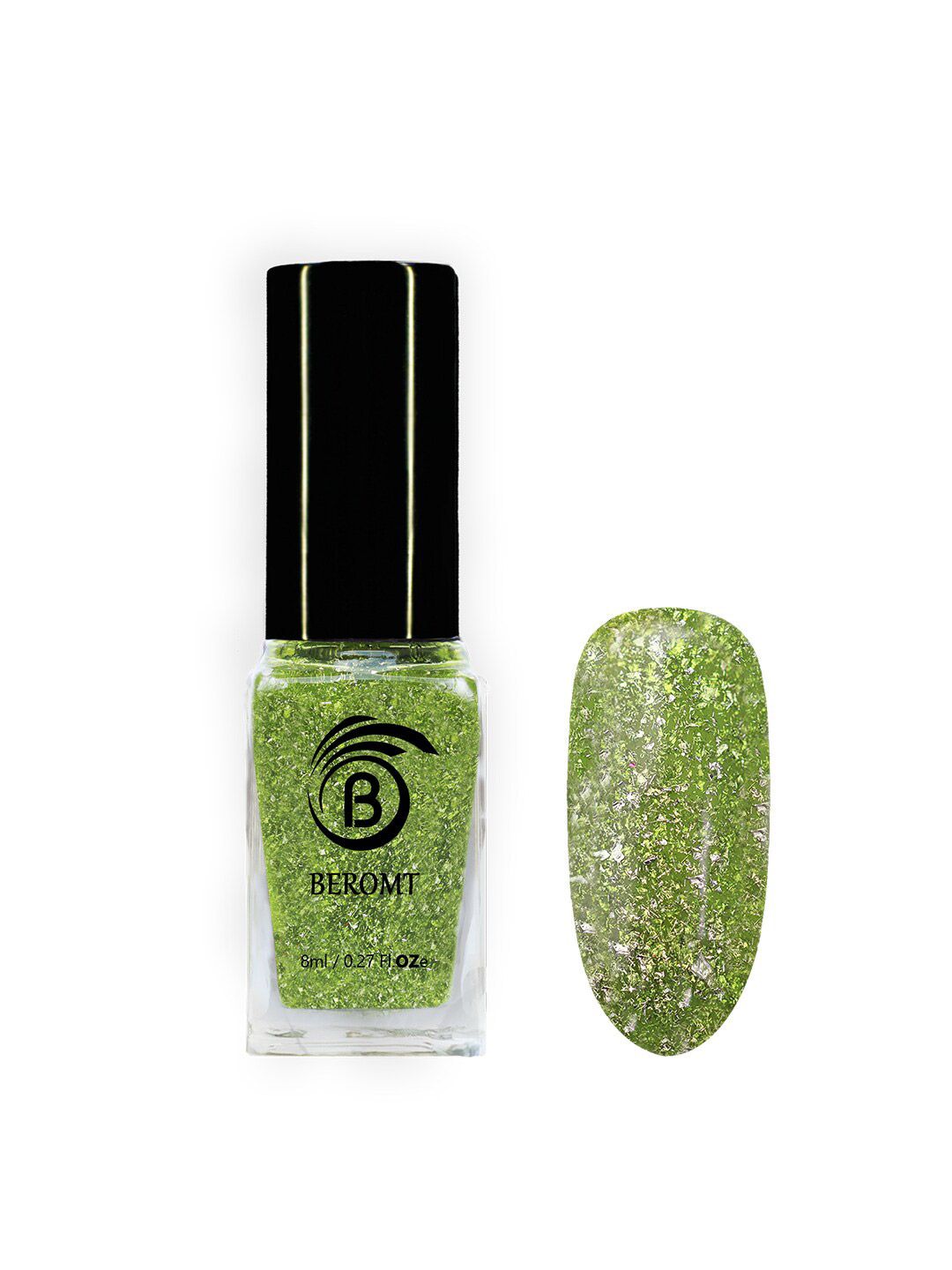 BEROMT Crushed Metallic Foil Nail Polish - Shade 02-image-26