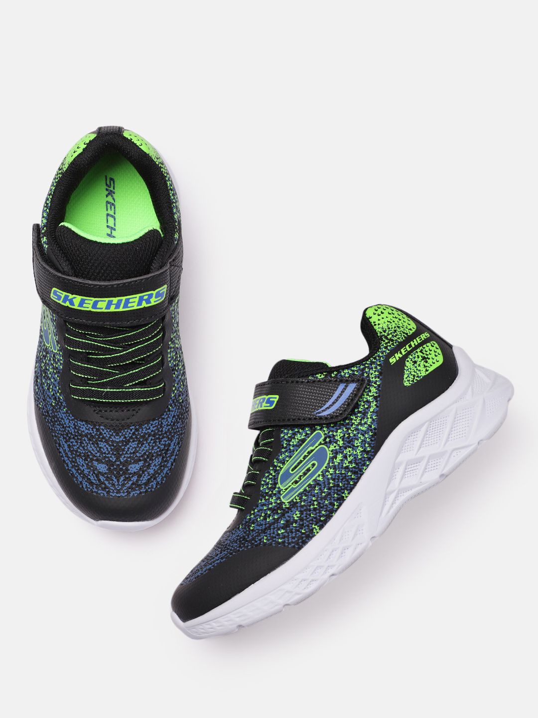 Skechers Boys Microspec II Printed Sneakers-picture-27