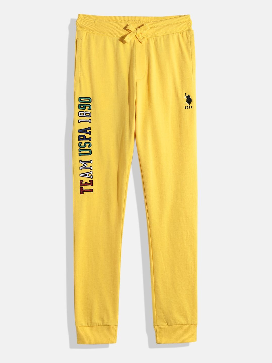 U.S. Polo Assn. Kids Boys Regular Fit Pure Cotton Joggers-picture-55