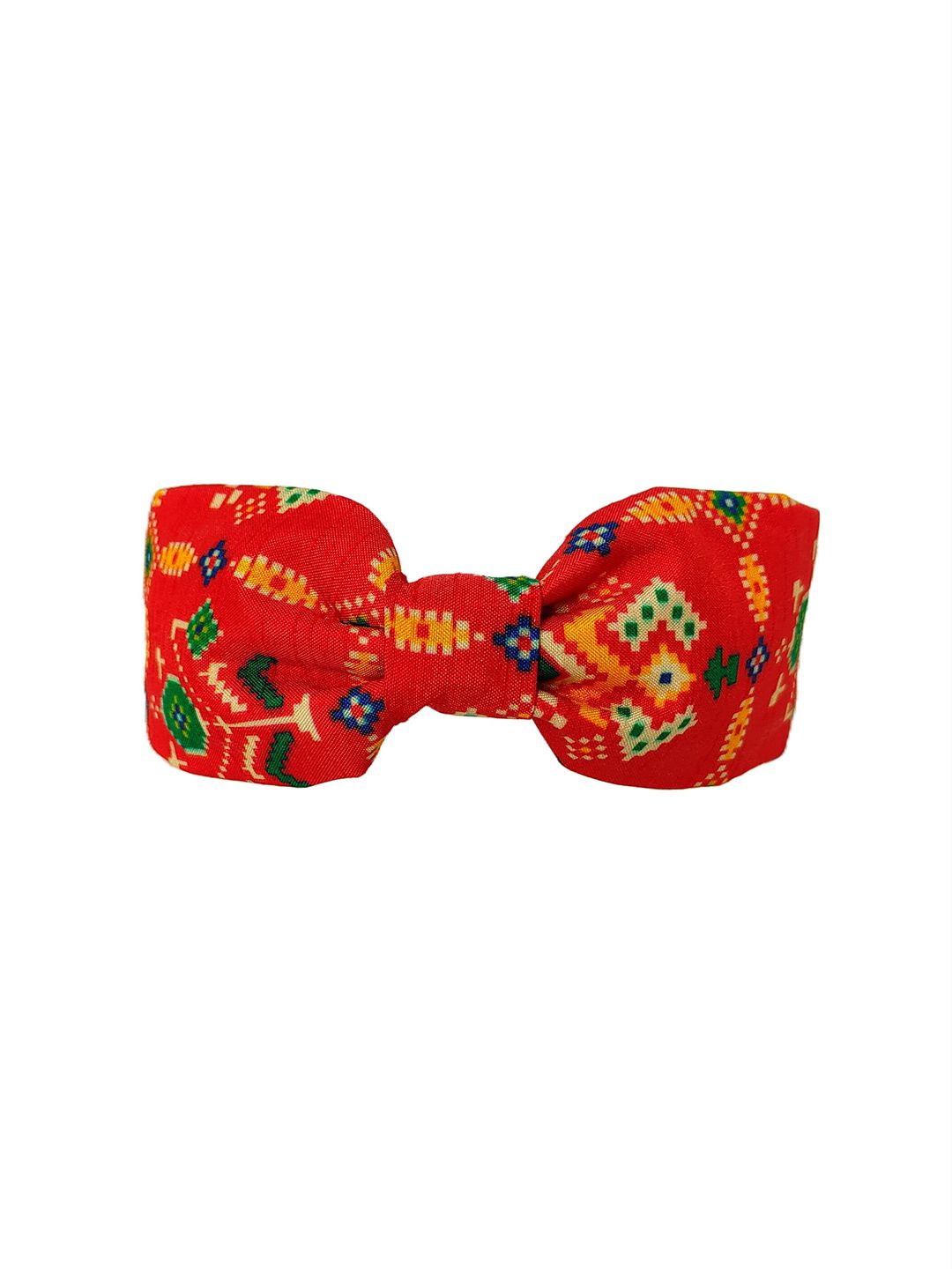 Choko Girls Red & Green Embellished Hairband-picture-44