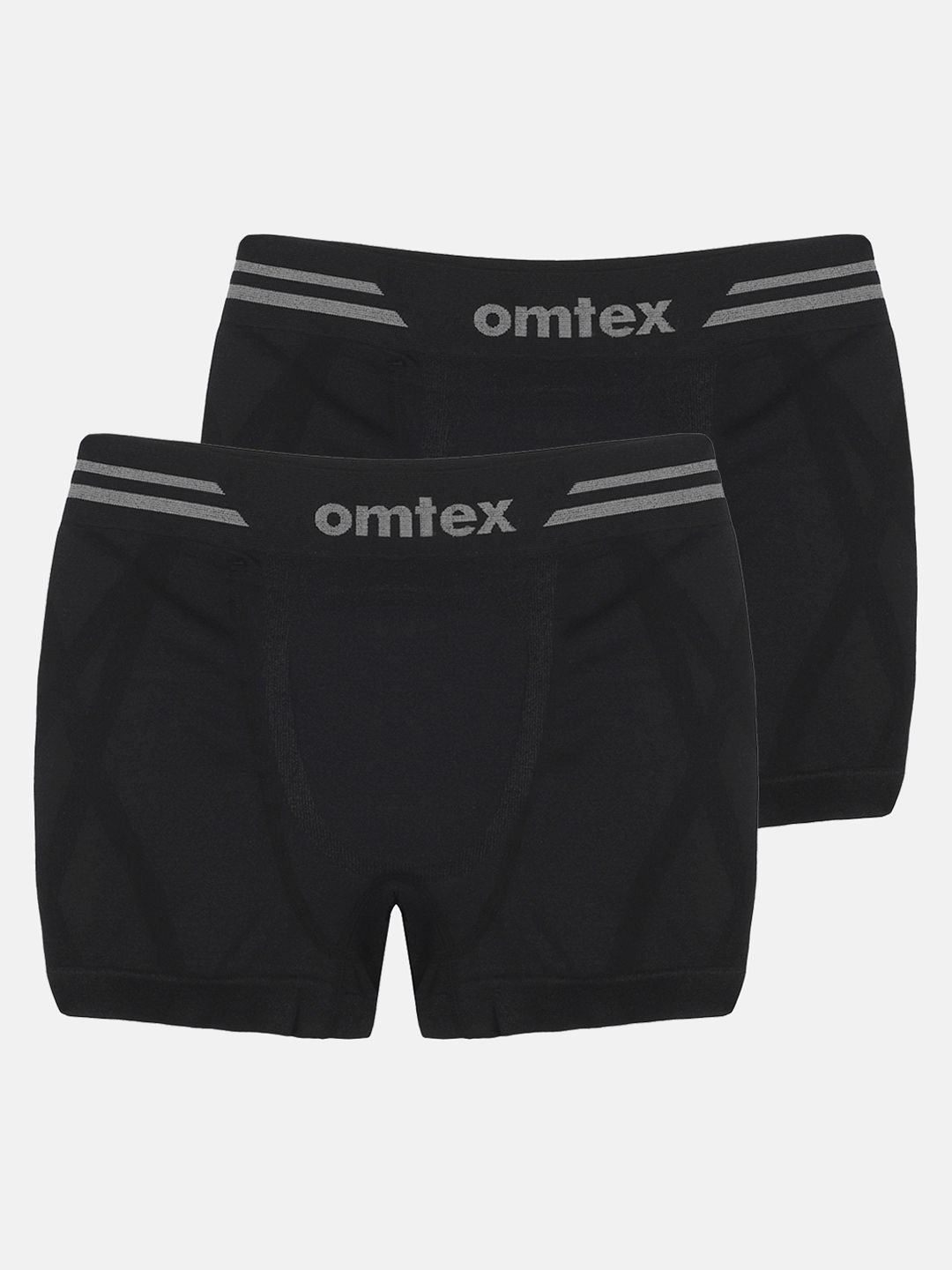 Omtex Men Black Solid Trunk Smls-Shrt-Blk-2XL-P2-picture-26