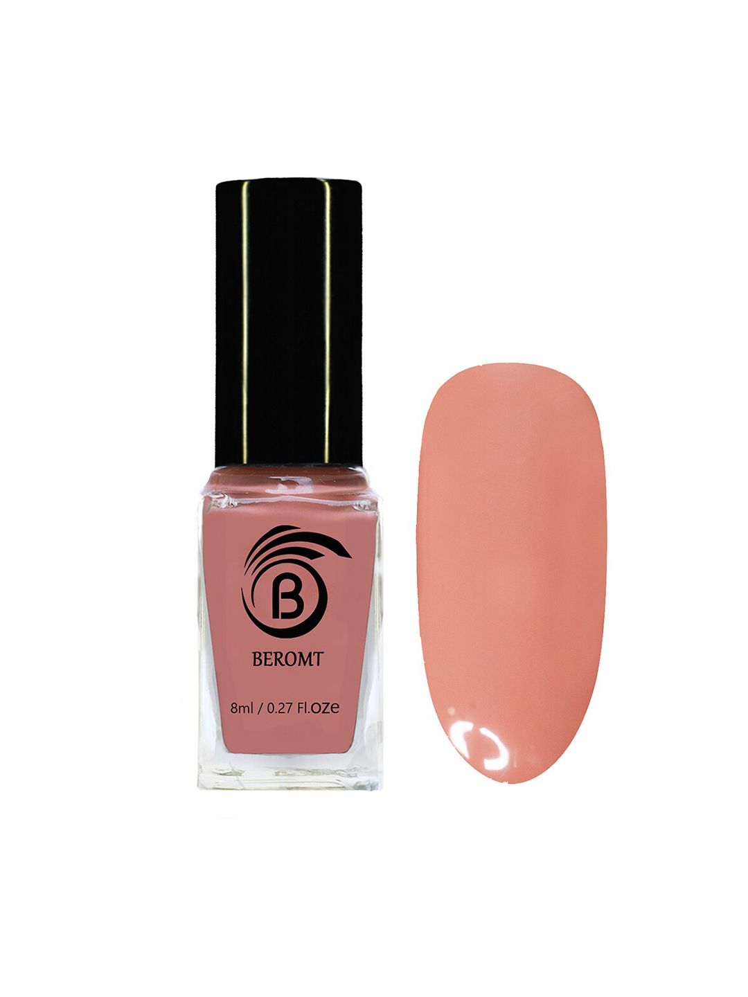BEROMT Solid Twist Gel Finish High Gloss Fast Dry Nail Polish 8 ml - Irish Coffee 7004-picture-14