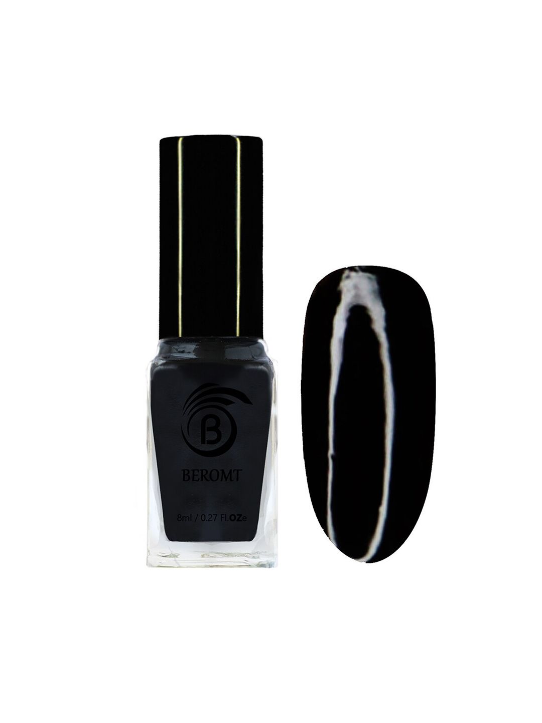 BEROMT Solid Twist Gel Finish High Gloss Fast Dry Nail Polish 8 ml - Night Cloaked 7007-image-39