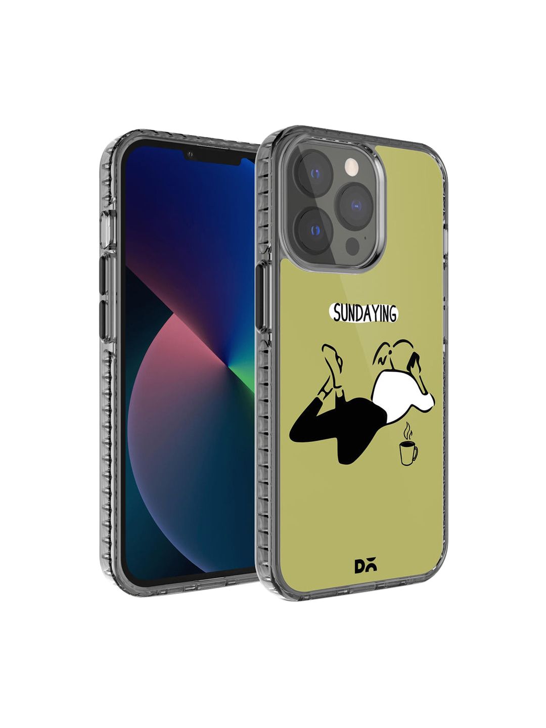 DailyObjects Green & Black Sundaying Stride iPhone 13 Pro Max Back Case-picture-27
