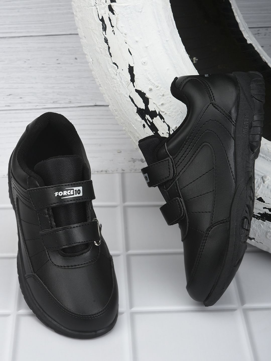 Liberty Kids Velcro School Shoes