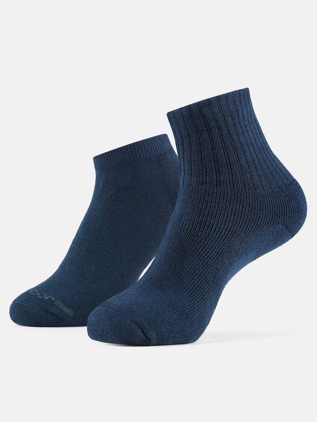Jockey Men Navy Blue Solid Ankle Length Socks-image-47