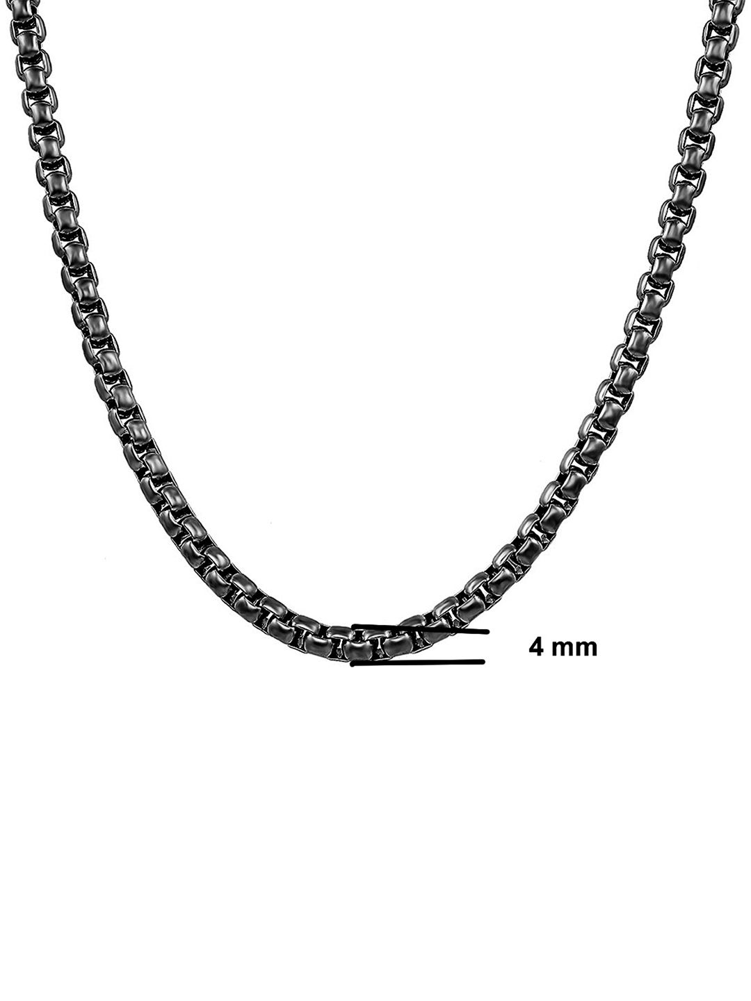 NAKABH Men Black Chain-picture-27