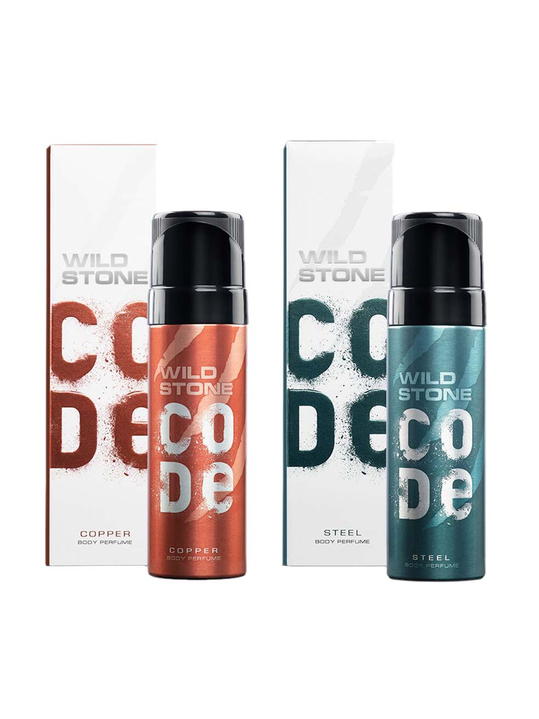 wild stone code Wild stone Men Set of Code Steel & Copper No Gas Body Perfume Deodorants - 150 ml each-picture-40