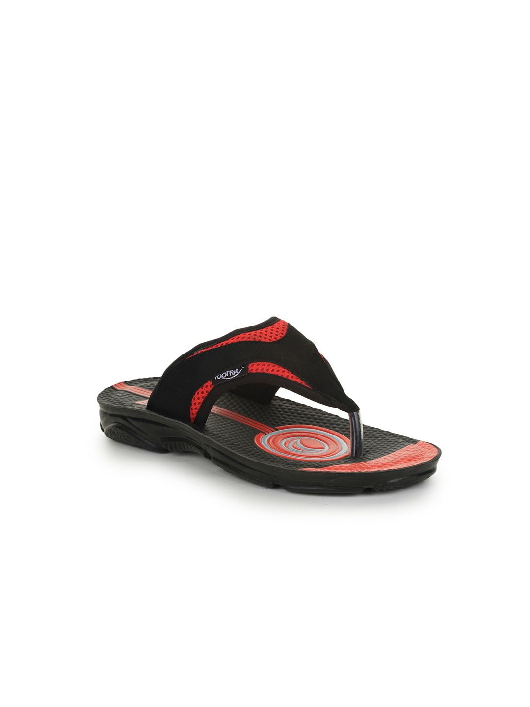 Liberty Unisex Kids Red & Black Thong Flip-Flops-picture-17