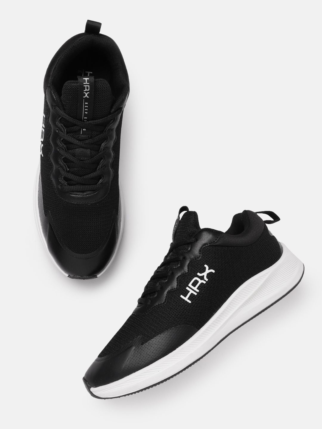 HRX by Hrithik Roshan Men Woven Design Running Shoes Price History