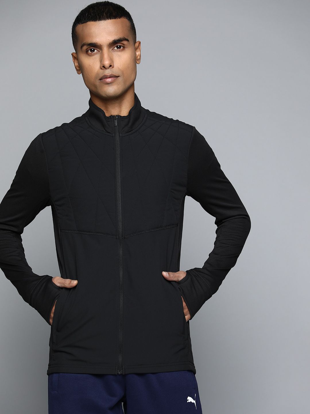 Puma Men Cloudspun WRMLBL Padded Regular Fit Running Jacket-picture-10