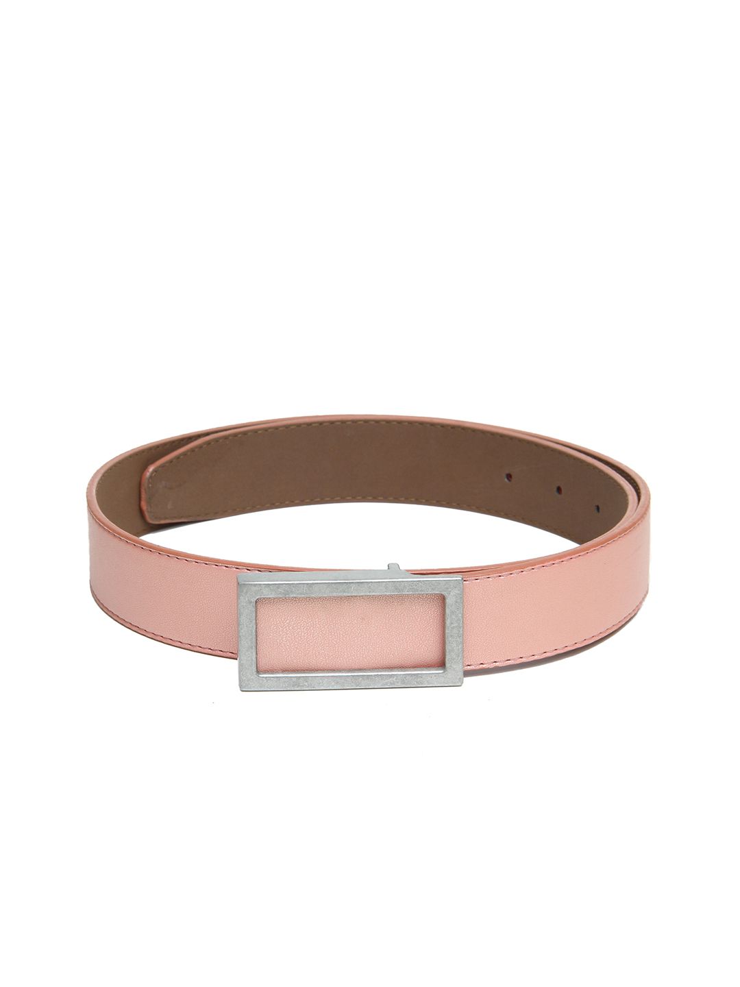 Calvadoss Men Pink Textured PU Belt-picture-38