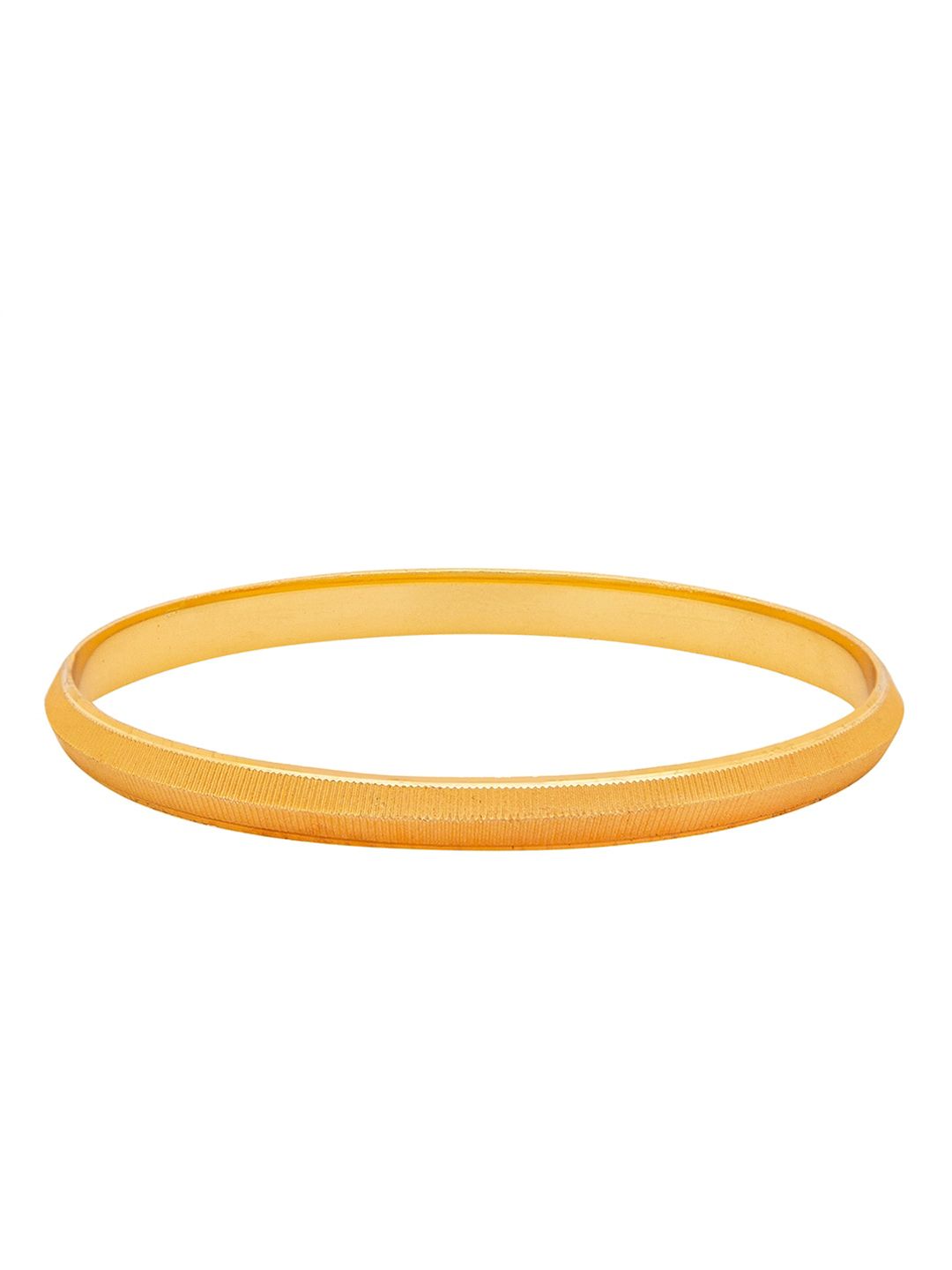 bodha Men Gold Plated Self Design Bracelet-image-11