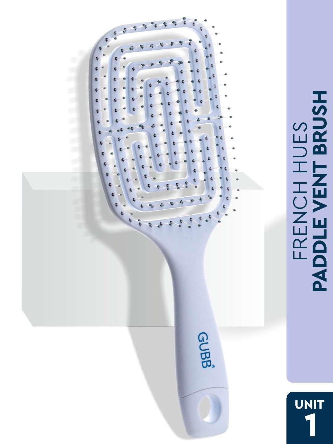 GUBB 8882 French Hues Paddle Vent Broad Hair Brush - Lavender-image-48