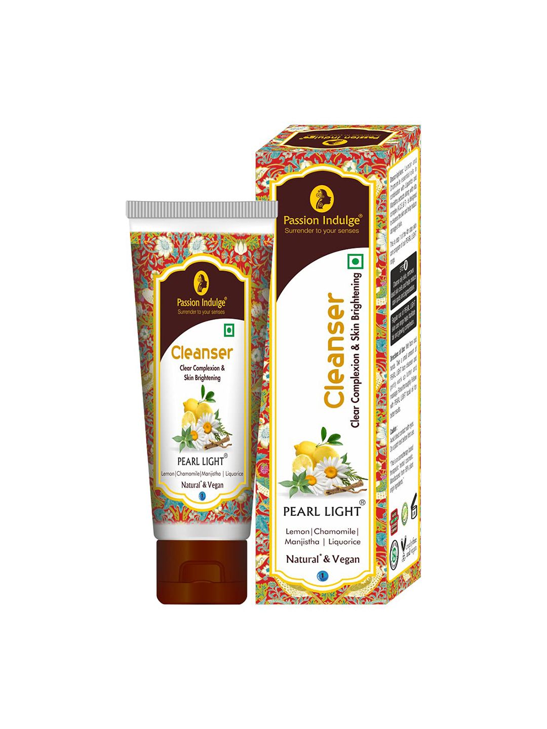 Passion Indulge Pearl Light Cleanser Vegan Face Wash to Remove Dark Spots - 100 g-image-42