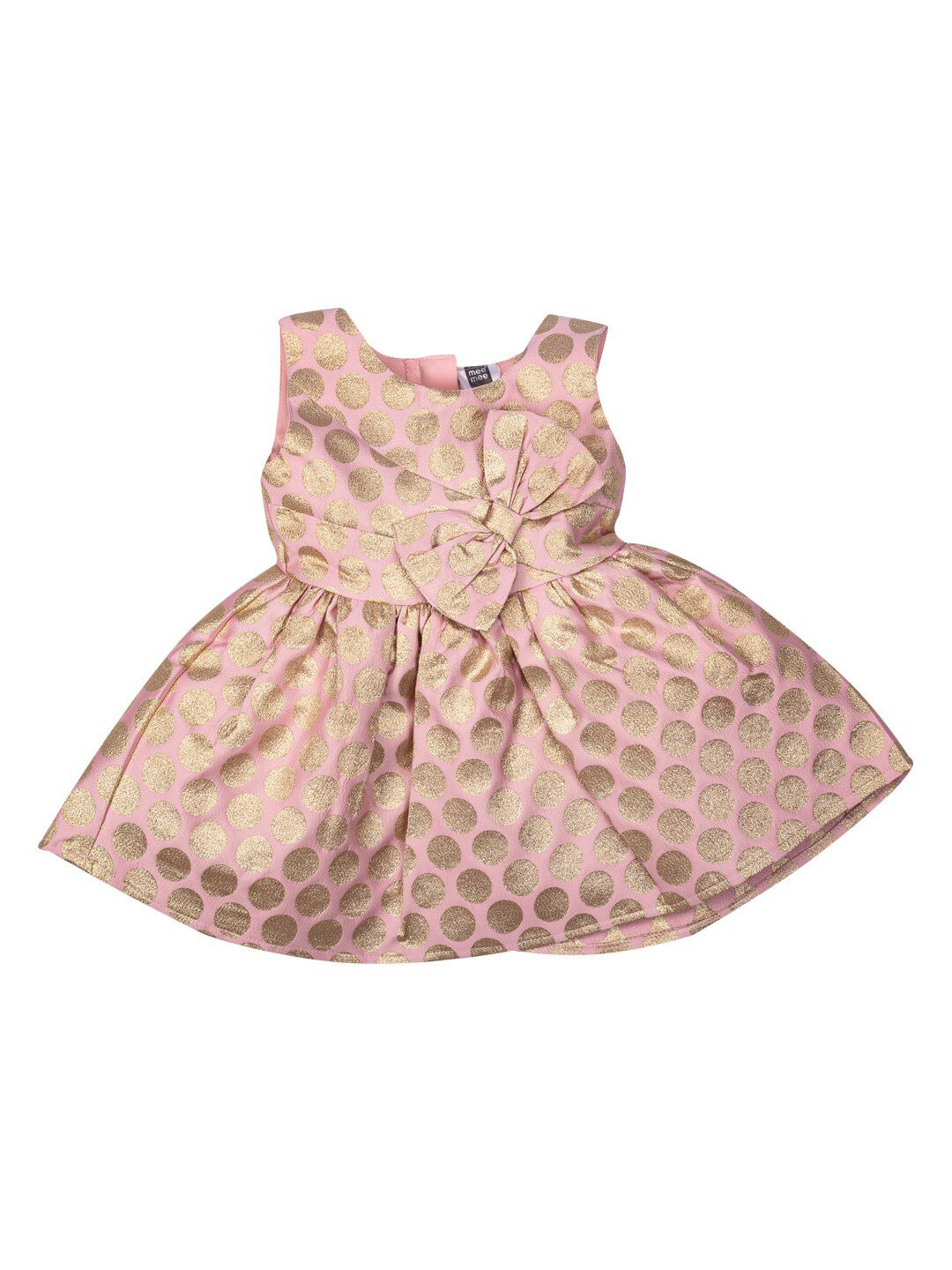 MeeMee Girls Pink Floral Party Dress-picture-13