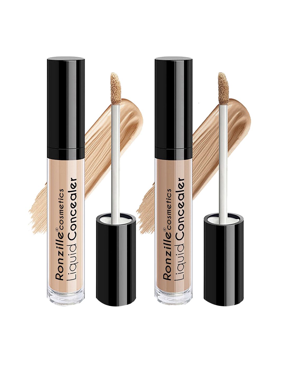 Ronzille Set of 2 HD Waterproof Matte Liquid Concealer 5ml each - Shades 03 & 04-image-5