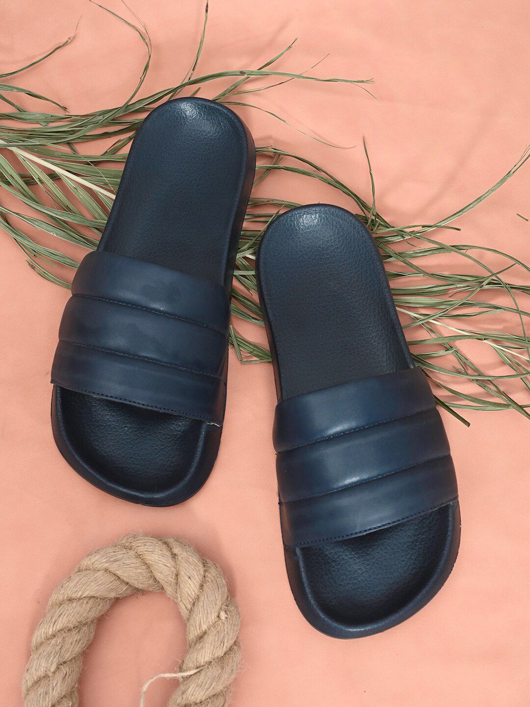 EXTRIMOS Men Blue Casual Sliders-picture-26