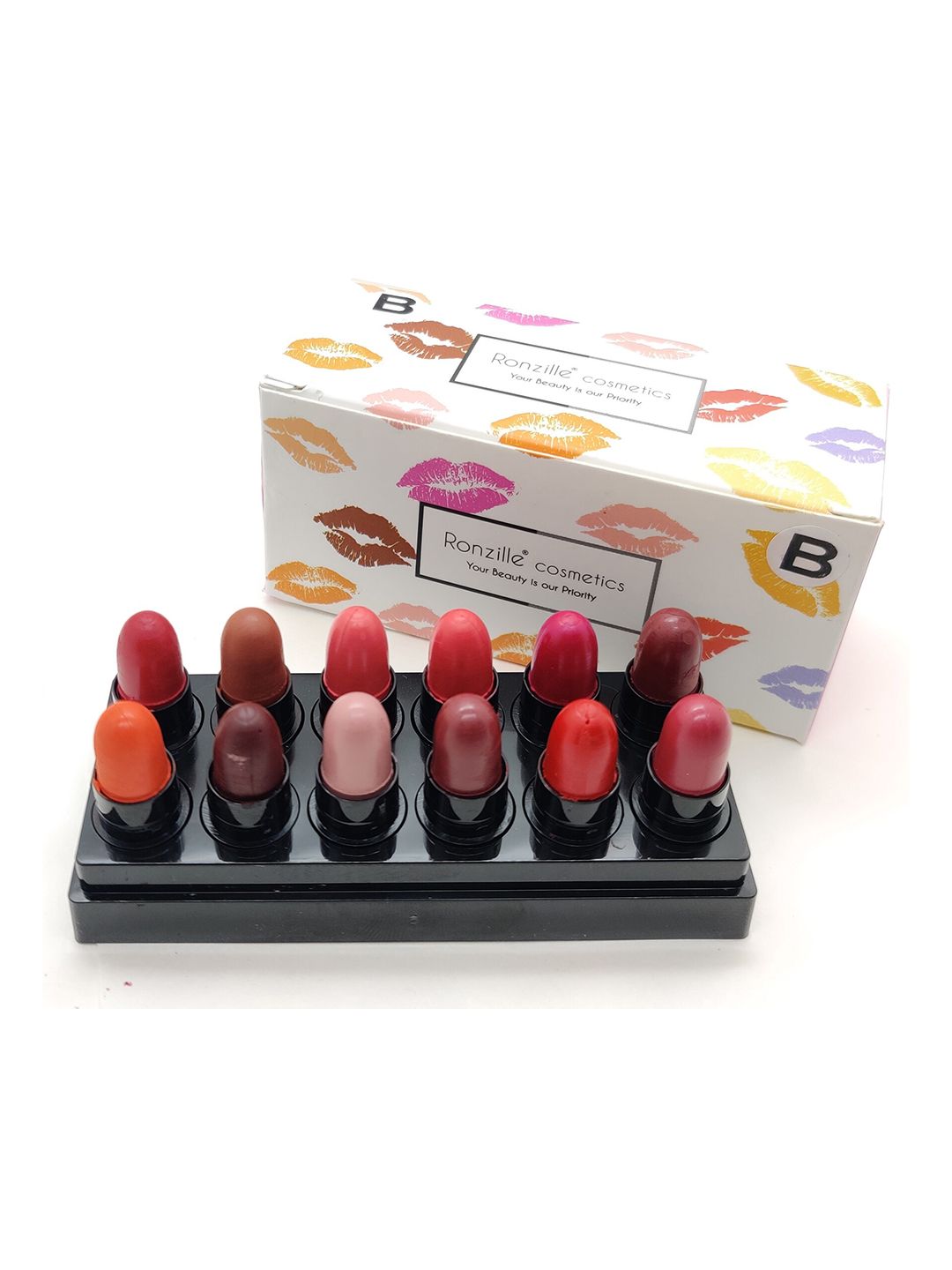 Ronzille Bullet Lipstick Shade-B Pack-image-20