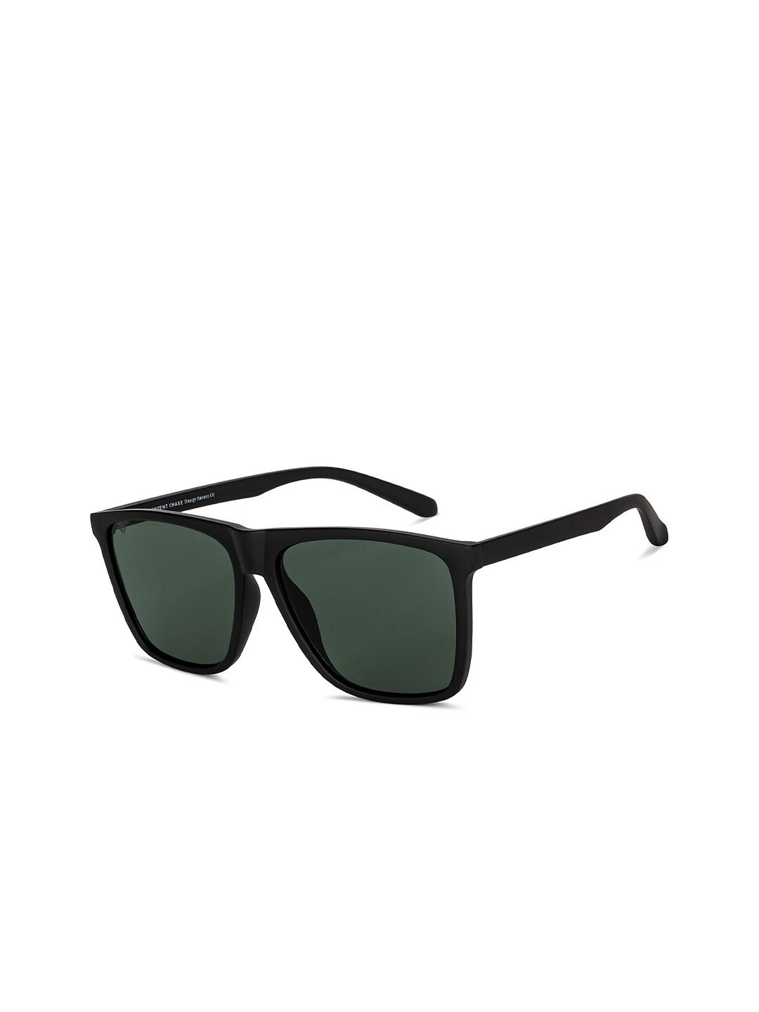 Vincent Chase Unisex Green Lens & Black Sports Sunglasses with UV Protected Lens-image-23