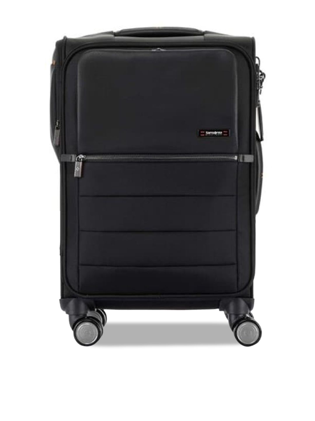 Buy SAMSONITE Samsonite Black Solid Padded Cabin Trolley Suitcase at Redfynd