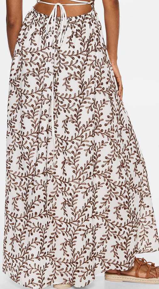 eliza j embroidered dress Taylor Mini Dress - Mango main image 0