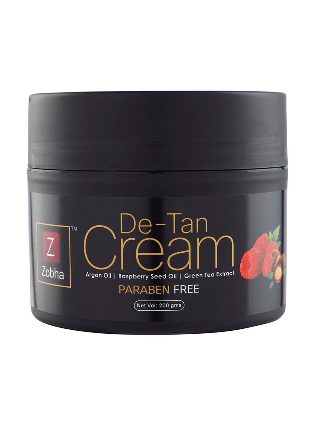 Zobha Paraben Free De-Tan Cream with Argan Oil & Green Tea Extract - 200 g-image-47