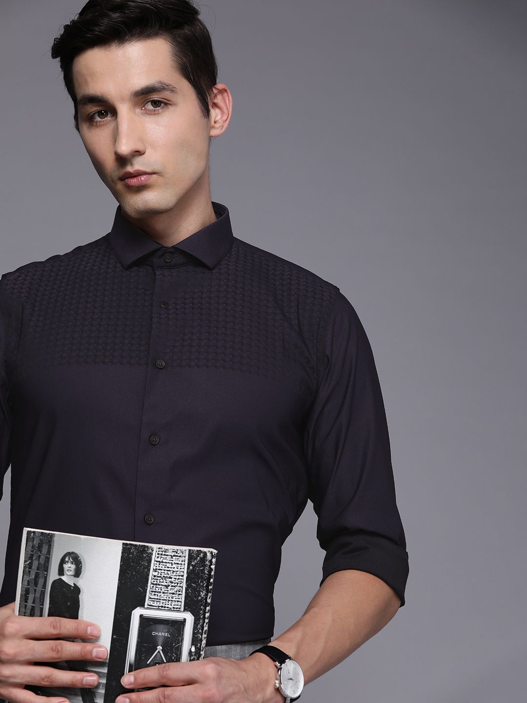 Louis Philippe  Shirt designs, Mens shirts, Shirt style