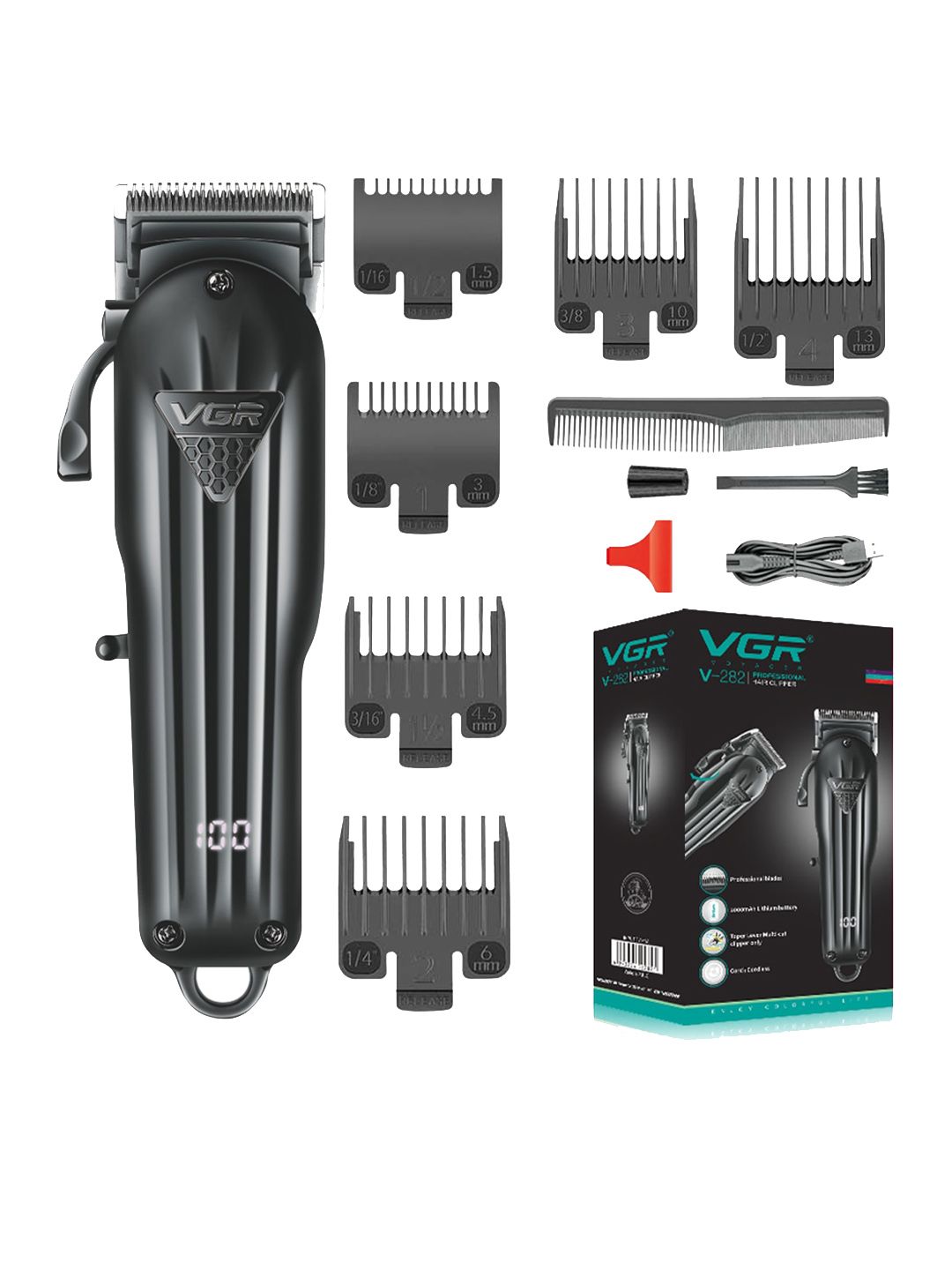 VGR Men Black V-282 Trimmer-picture-53