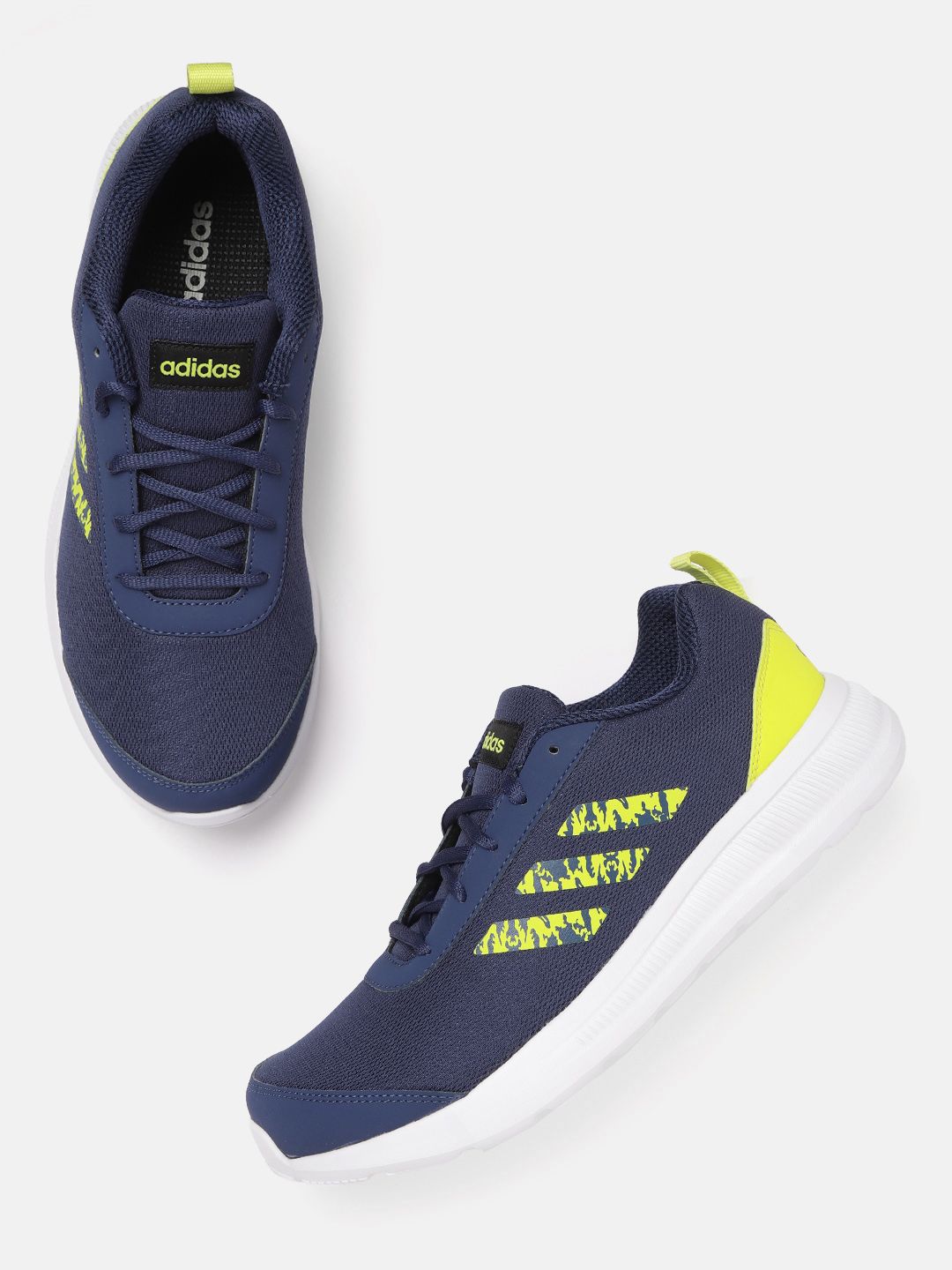 ADIDAS Men Blue Woven Design StreetAhead Running Shoes-picture-16