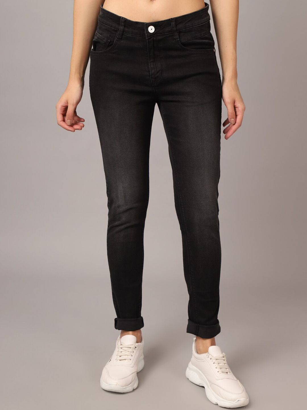 Buy YOUNG BLOOD BLACK JEANS for Women Online in India