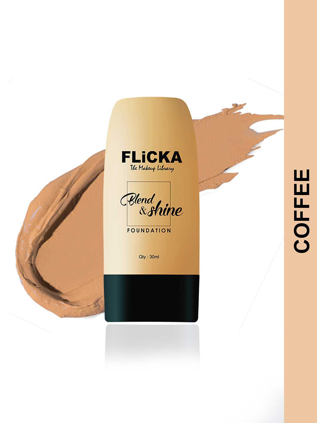 FLiCKA Blend & Shine Long-Lasting Liquid Foundation with Vitamin E 30 ml - Coffee 05-picture-58