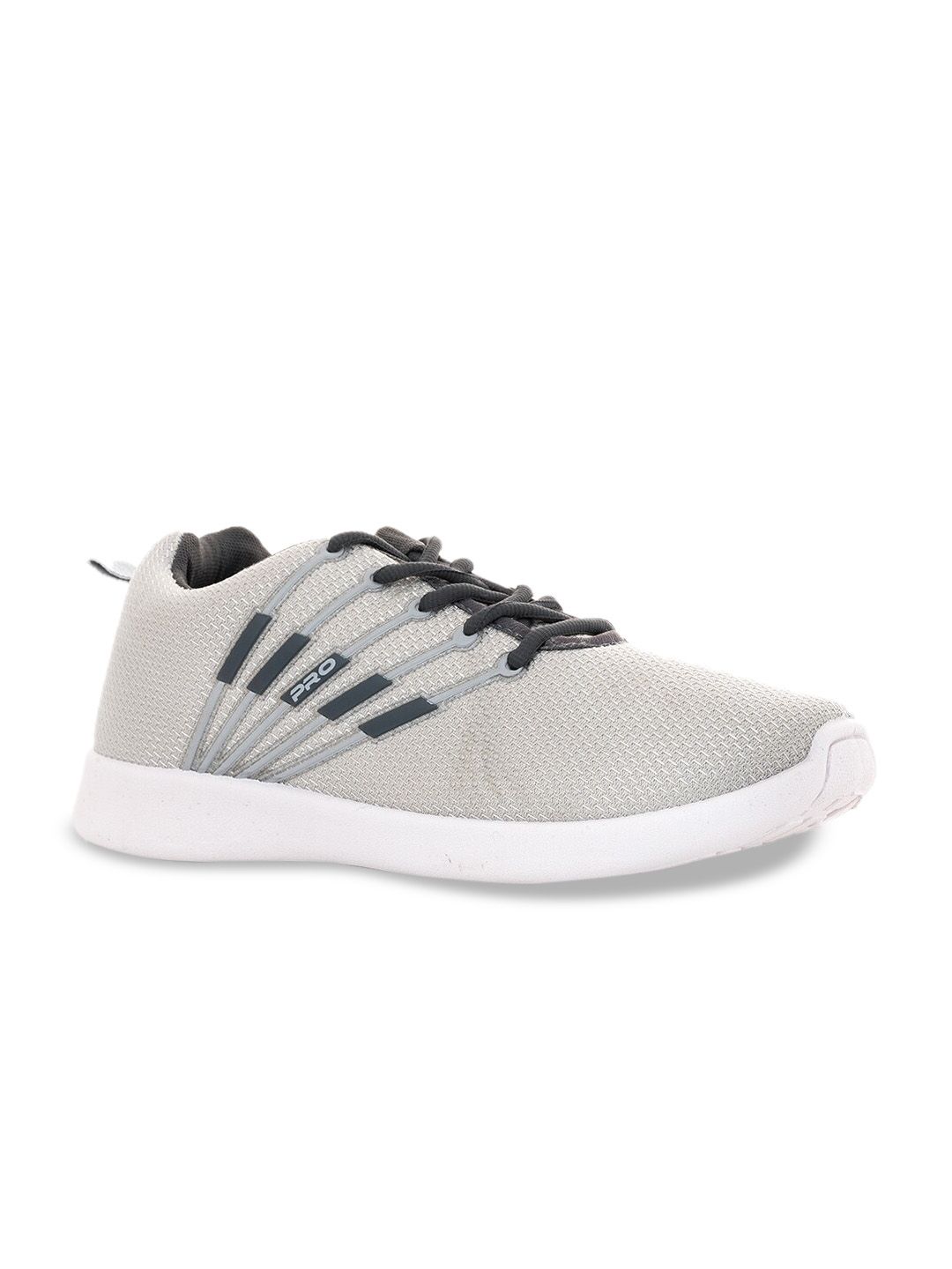 Khadims Men Grey Woven Design Sneakers-picture-30