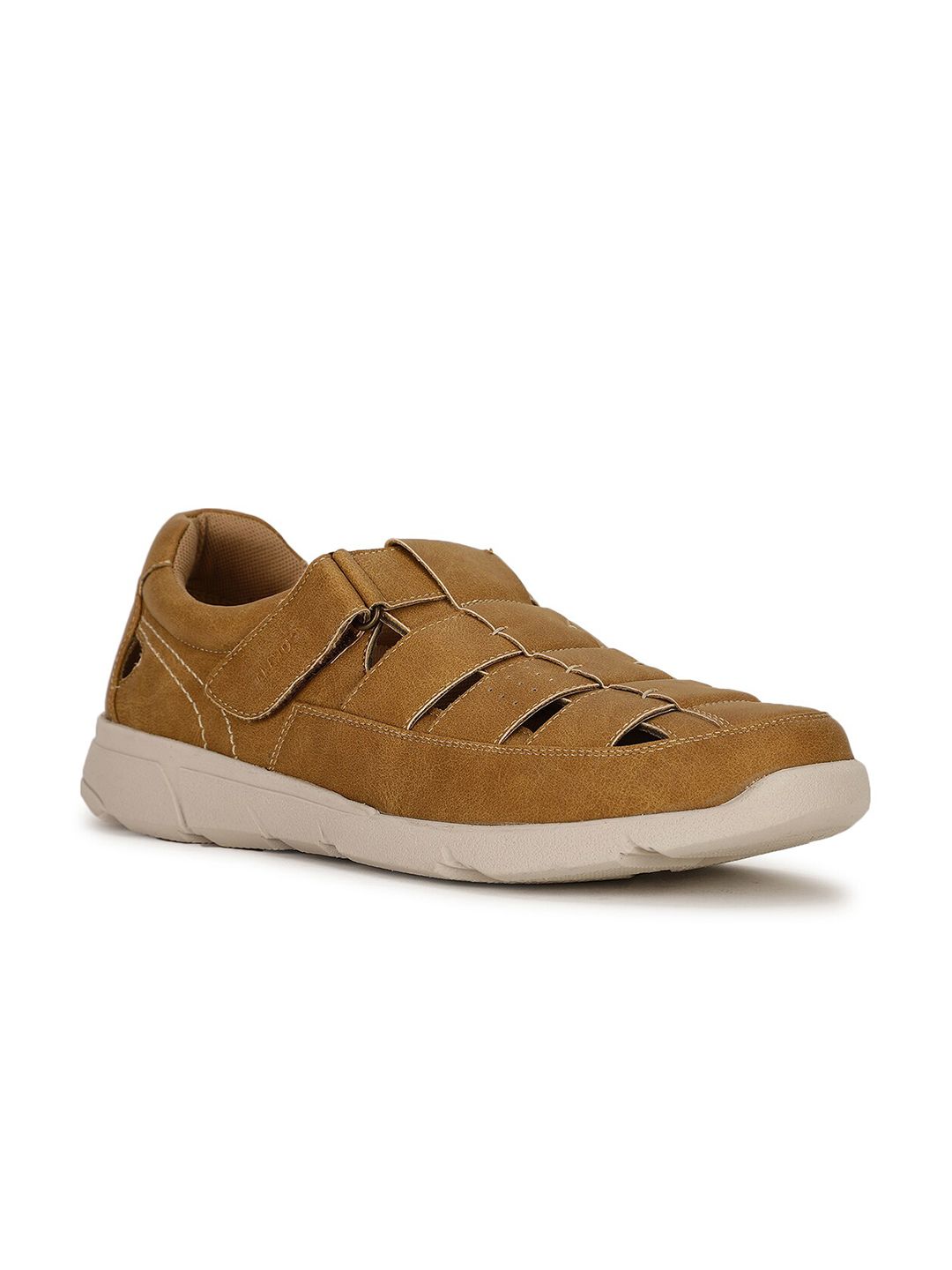 Bata Men Tan Shoe-Style Sandals-image-47