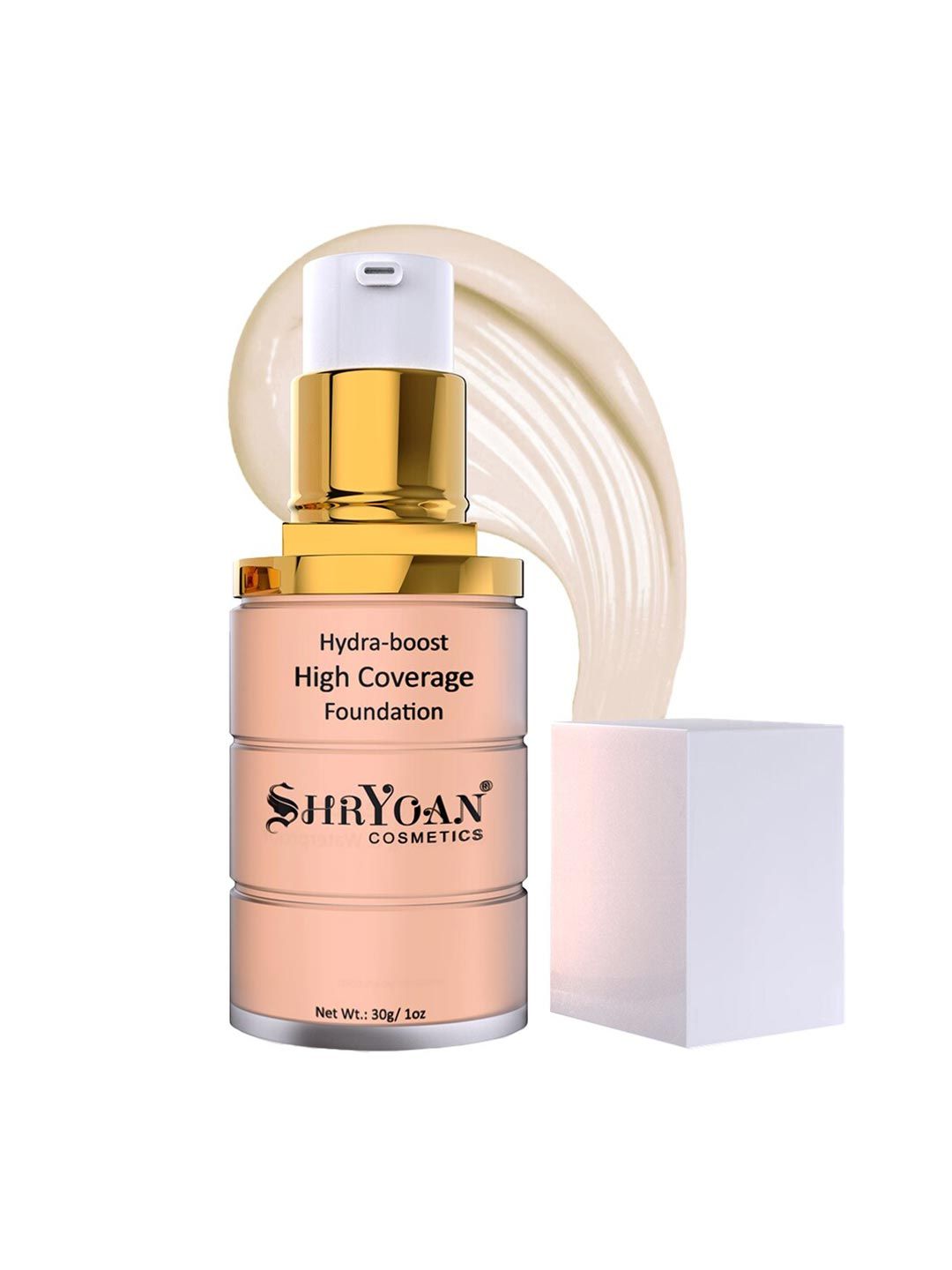 SHRYOAN Beige Colored Hydra-boost High Coverage Foundation-image-4