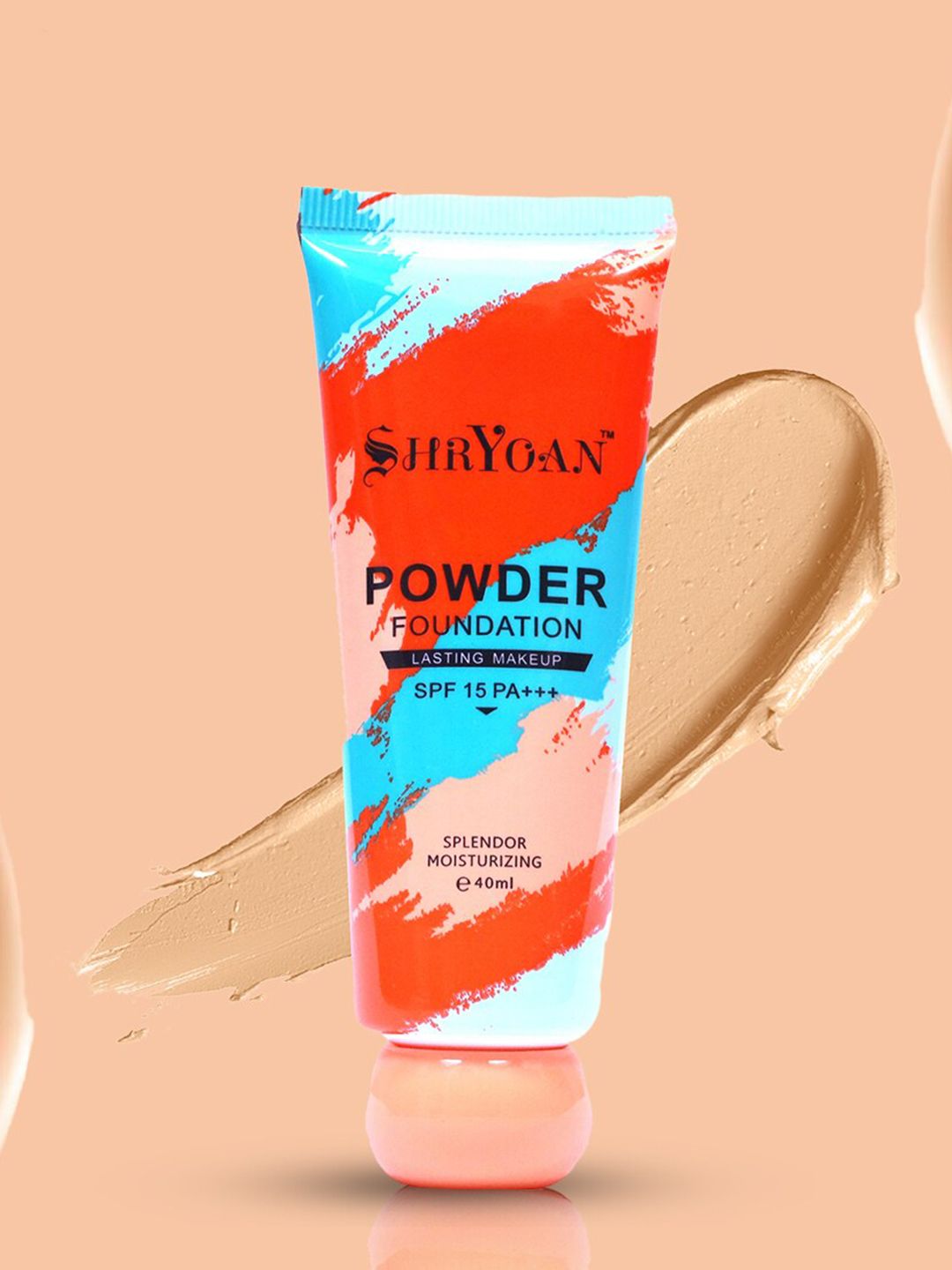 SHRYOAN Full Coverage SPF 15 PA+++ Powder Foundation 40ml - Shade 04-image-34