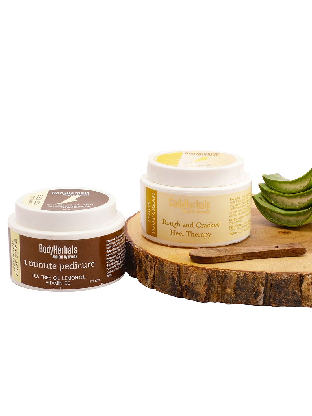 BodyHerbals Set Of 2 White Lemon Foot Cream & Tea Tree Oil Foot Scrub-image-13