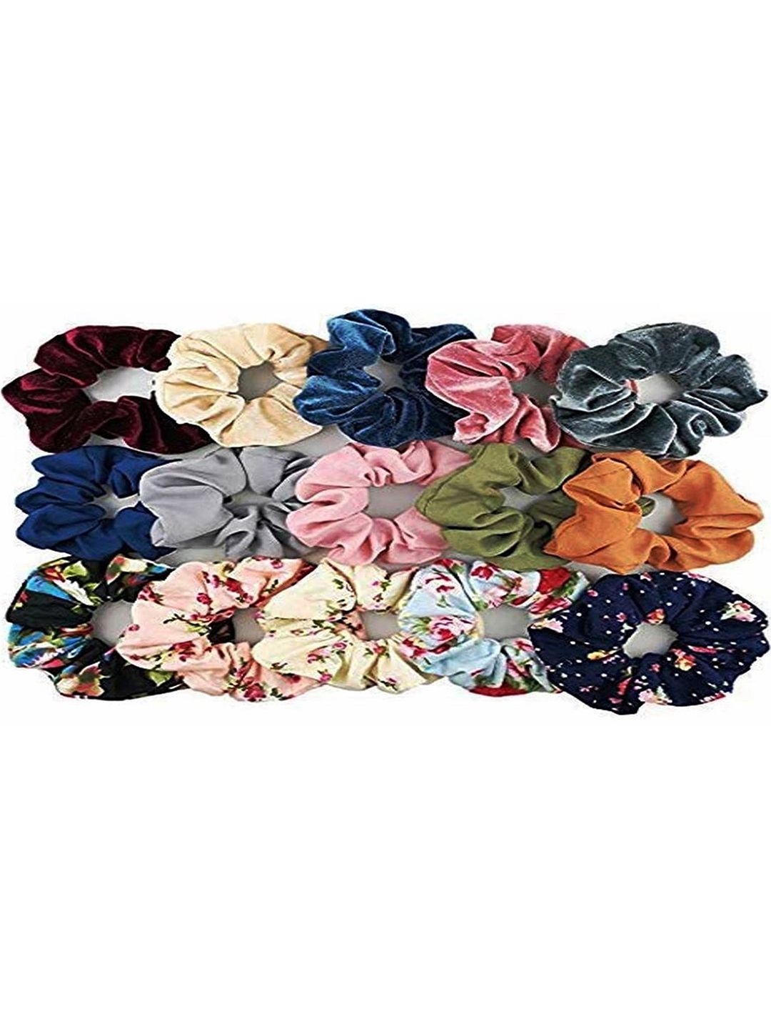 DIAN Multicolor Pack of 15 Ponytail Holders-image-26