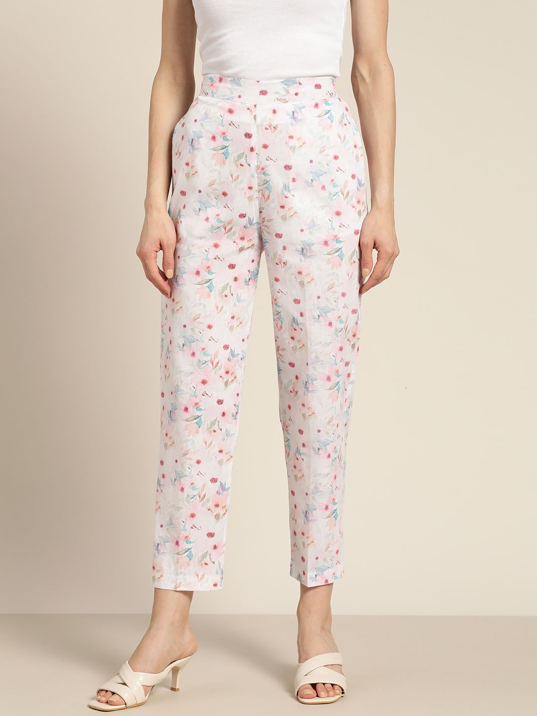 Sassafras Women's Floral Lounge Pants